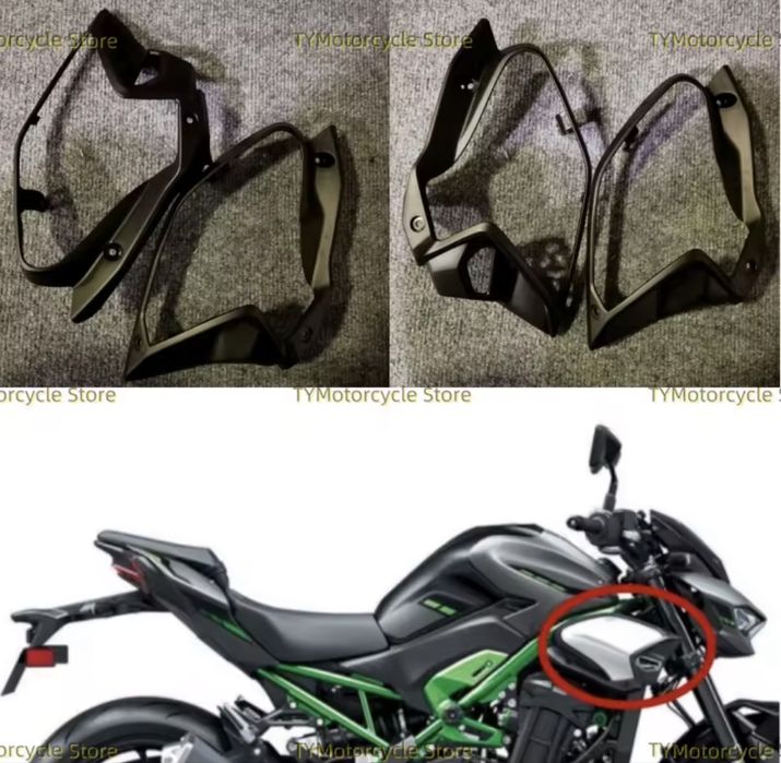 2025 Kawasaki Z900 - части спойлери фар аксесоари
