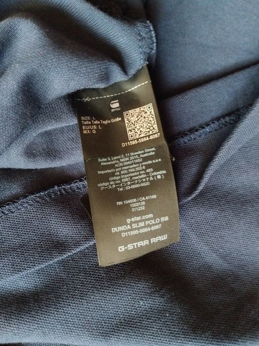 G star raw-L мъжка тениска поло яка