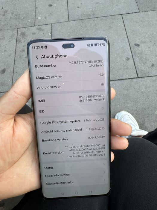 Vand urgent honor magic 7 lite