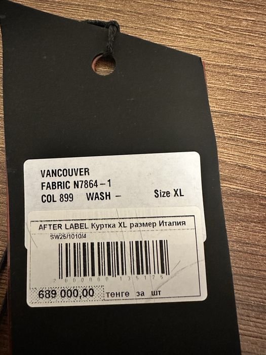 Пуховик 100% пух. Италия.