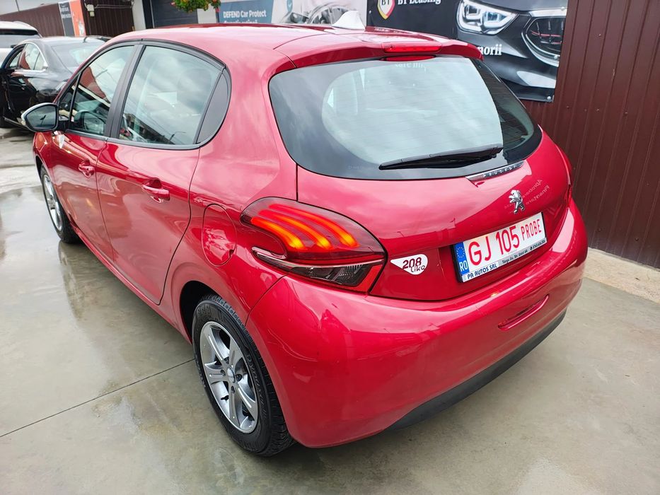 Peugeot 208 Benzina/E6/Manuala/An 2018/Km reali/Garanție/Factura/Finanțare