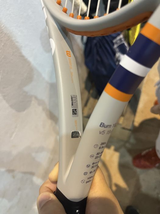 Racheta Tenis Wilson Burn 100 LS Roland Garros L2 NOUA