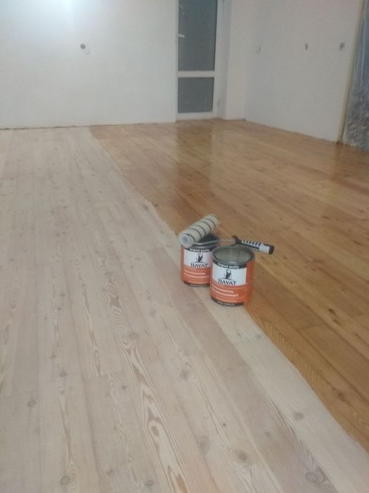 Шлифовка пол паркет лакеровка ишлари