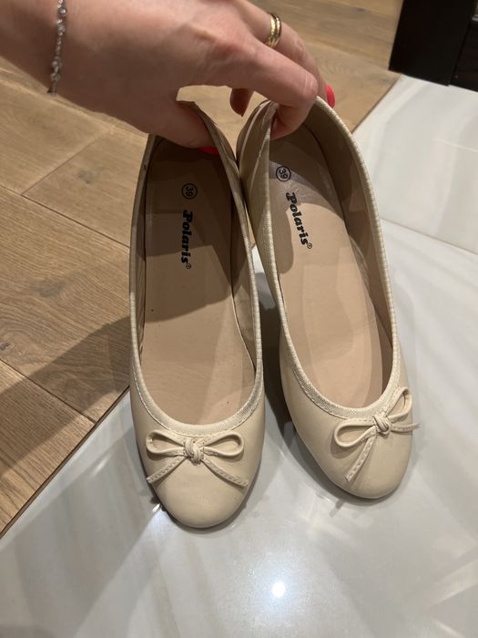 Балетки 38 размер бежевые