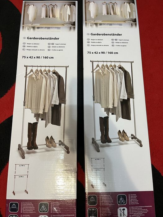 Garderober pentru haine 2 bucati ( pret per bucata )