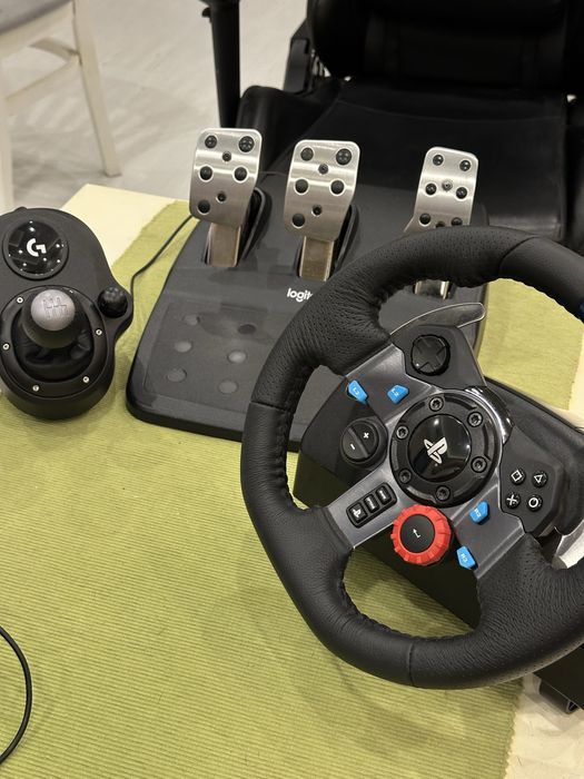 Logitech G29 Driving Force+ Shifter+педали