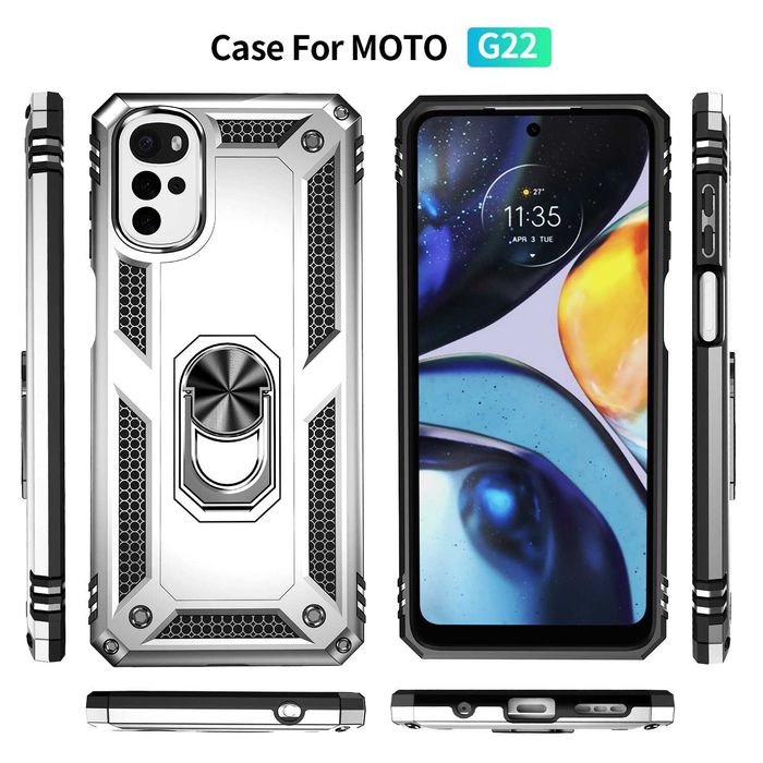 Motorola G22 E32 G50 G60 G51 G71 G52 G82 Удароустойчив Кейс Гръб VEGA