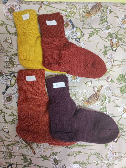 Продам вязаные носки