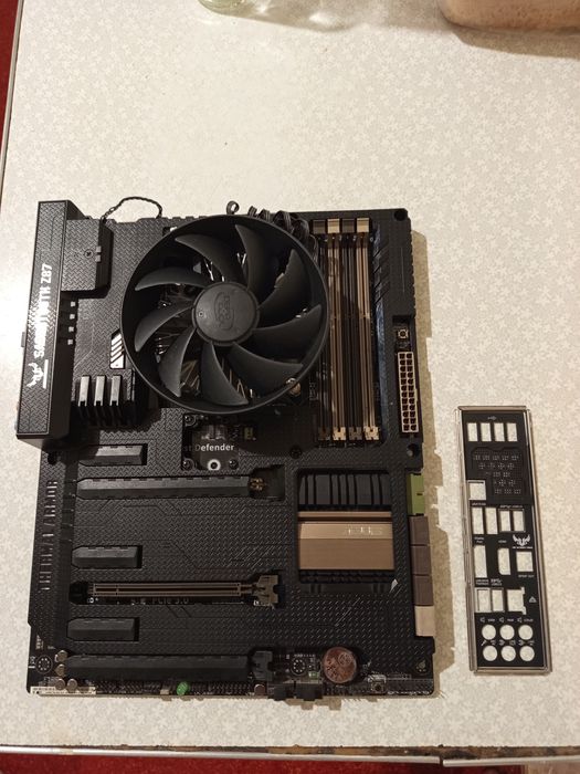 Материнская плата 1150 Asus Z87 + кулер