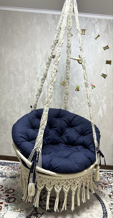 Гамак-качели, Макраме