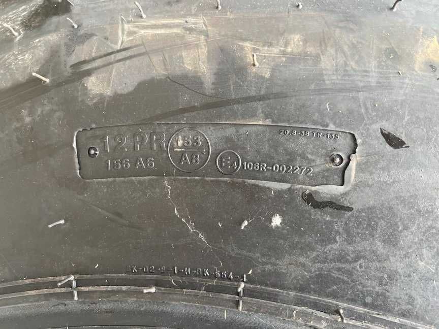 Cauciucuri noi BKT de tractor 20.8-38 cu 12pliuri garantie Anvelope