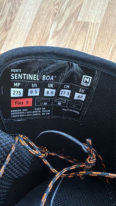 Boots de snowboard Nitro utilizati