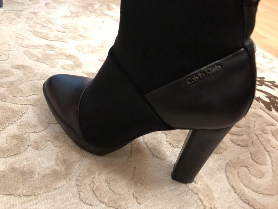 Продам сапоги ботфорты calvin klein оригинал