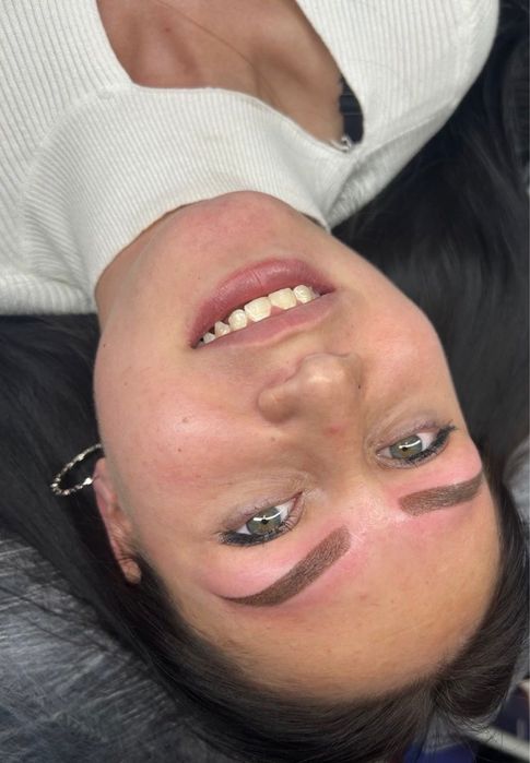 Перманентный макияж теневая растушевка