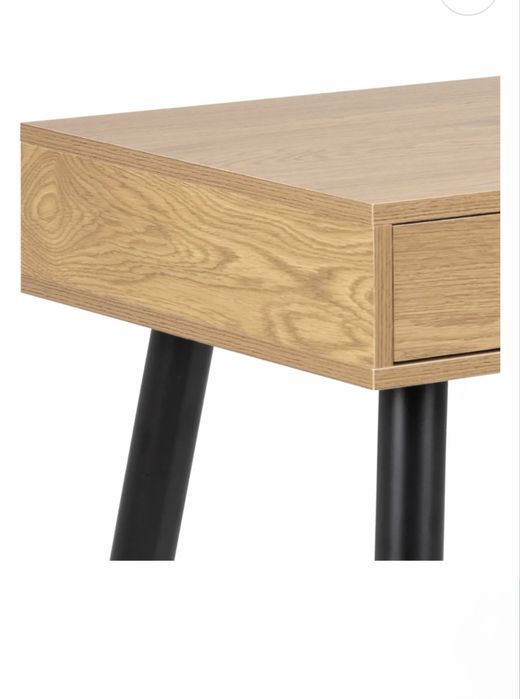 Birou modern cu 3 sertare//decor stejar//stare excelentă