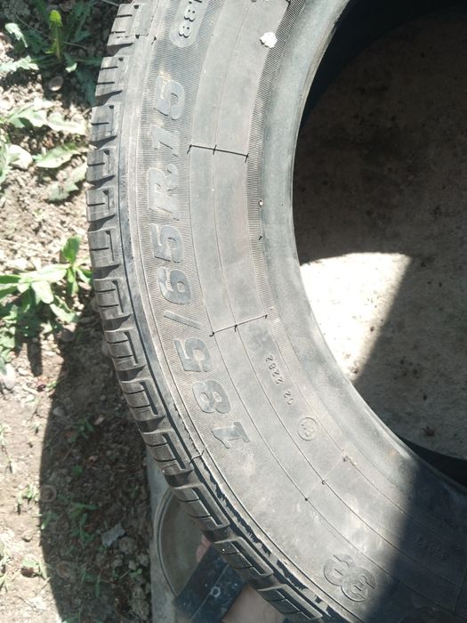 Летние 2  б/у шины