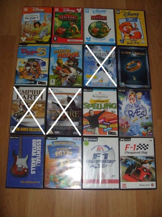 Игри за Компютър, PC Част 1 - 10лв за брой