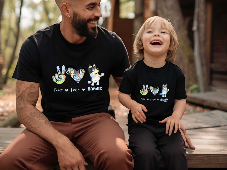 Детски тениски/бодита с Bluey and Bingo