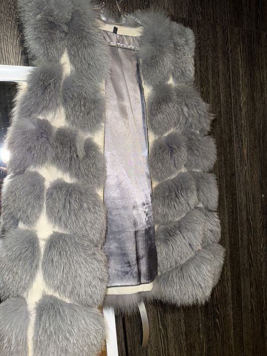 Елек естествен косъм лисица