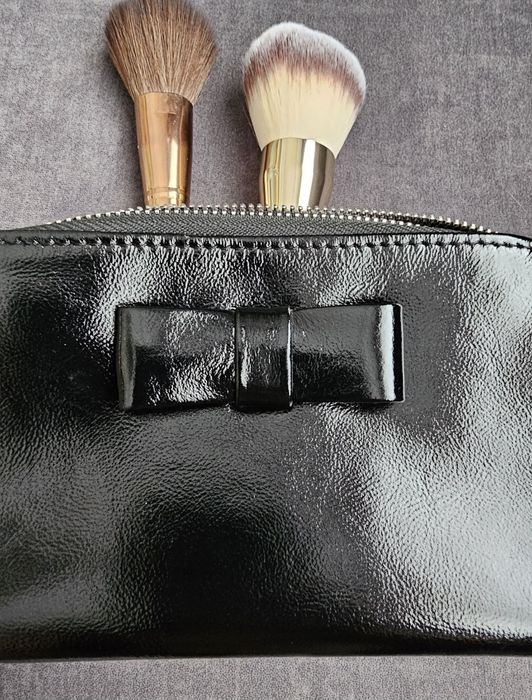 Косметичка клатч натуральная кожа