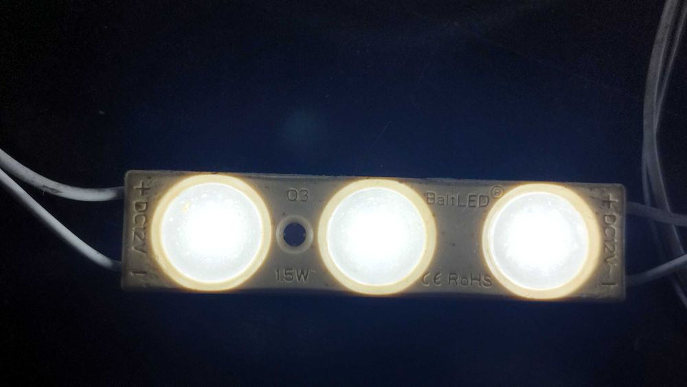 LED модули 12V Balt LED - Лед модул бяла светлина IP67 0,5W