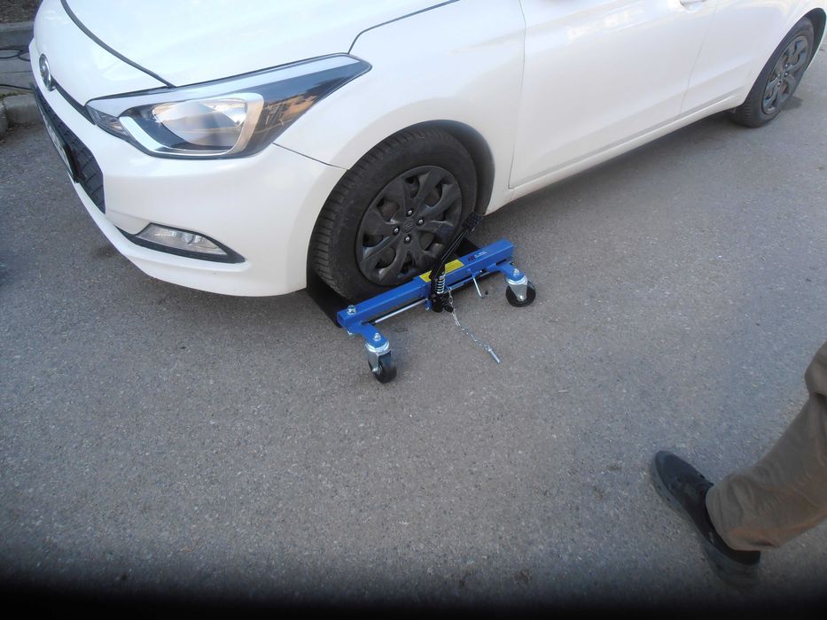 количка хидравлична за преместване на автомобили и джипове 4х4