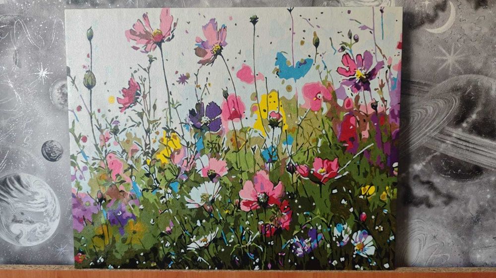 картина красками 40х50