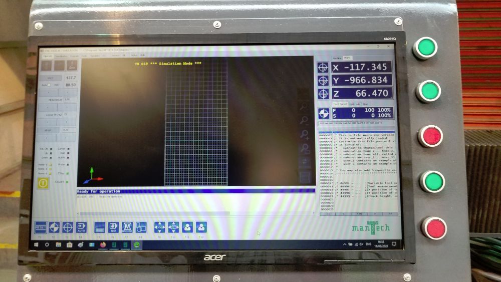 Plasma CNC Mantech 1530 cu servomotoare si cu sursa Hyperthem