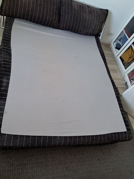 Vand Canapea catifea extensibila urgent