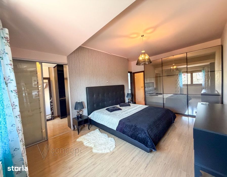 Duplex 4 cam 170 mpc +22 mp terasa | loc parcare | Zona 13 Septembrie