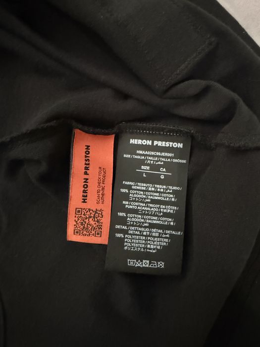 Оригинална тениска Heron Preston