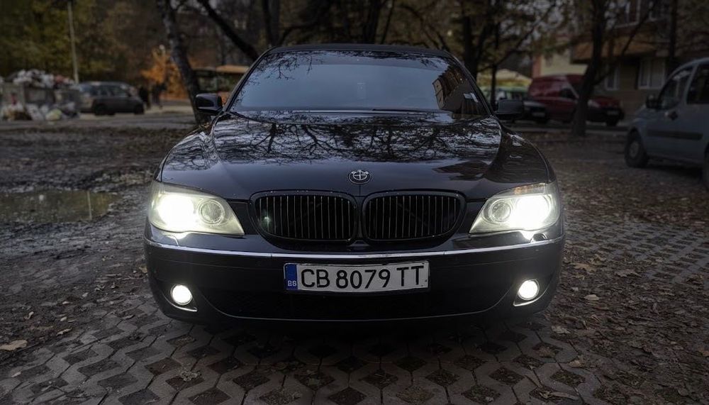 BMW 730d колата е след основен ремонт на двигателя