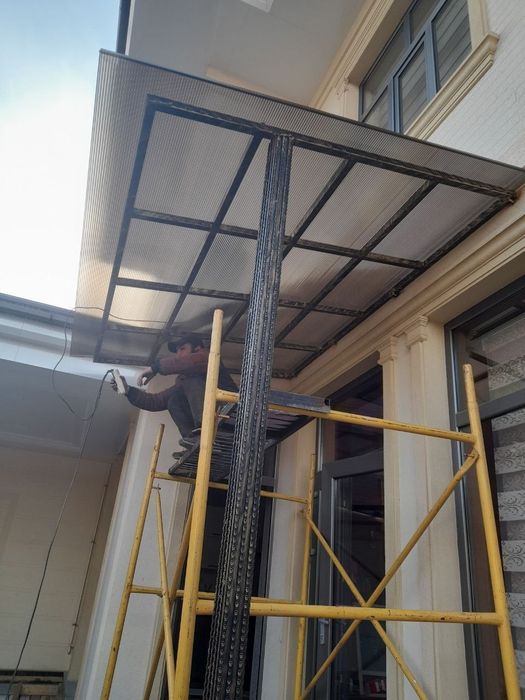 Решотка казирок перила навес