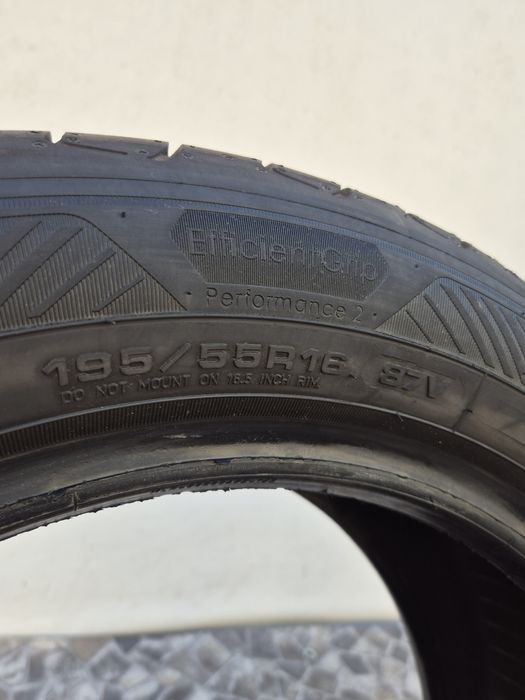 4бр 195 55 16 Goodyear летни 24г