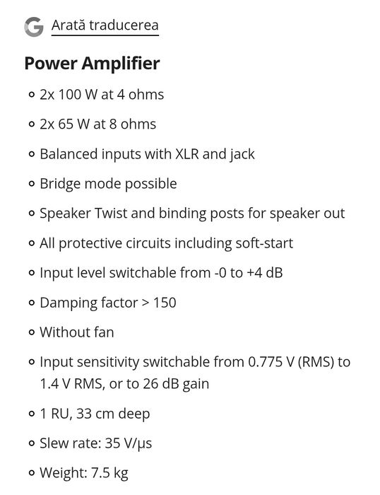 the t.amp S-100 MK II