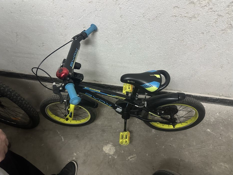 Детски велосипед 16" Monster черен