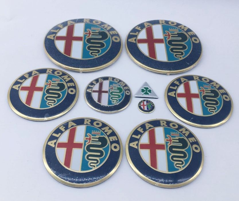 ALFA ROMEO -emblemele si capace pentru jante aliaj