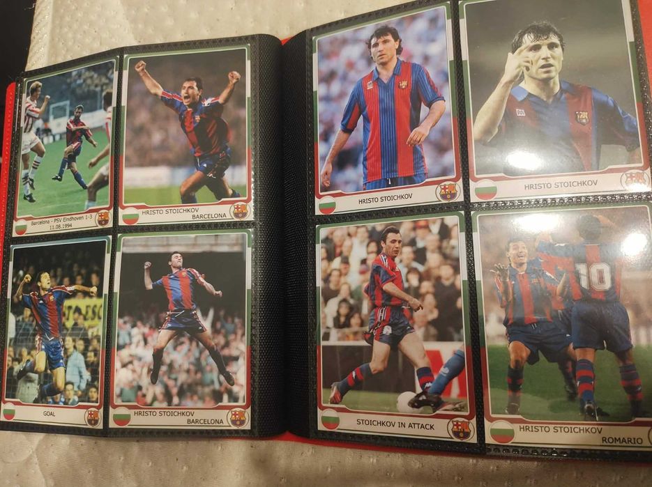 За колекционери: албум със 160 снимки на Христо Стоичков