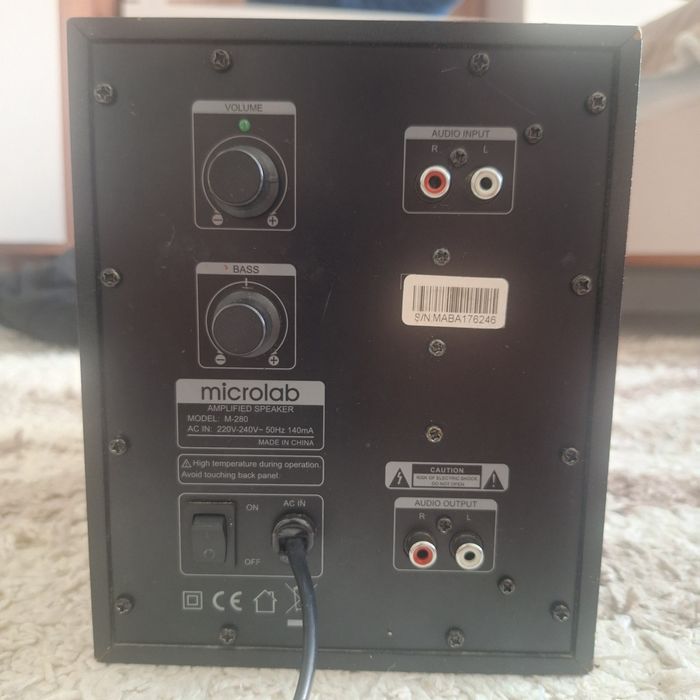 Microlab M-280 2.1 акустическая система с сабвуфером