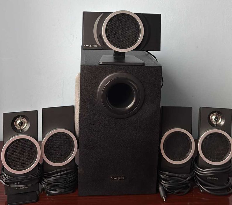 Boxe Creative T1600, sistem 5+1
