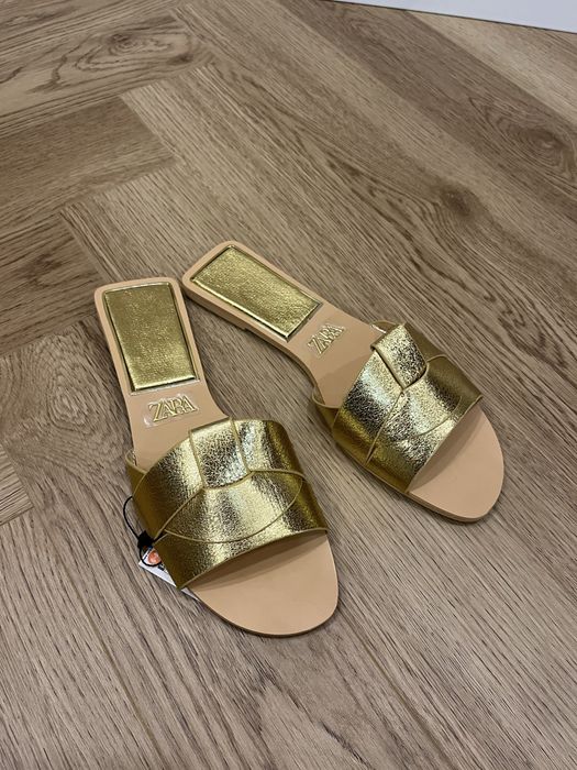Шлепки Zara новые