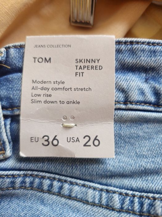 Blugi/Jeans Mango Man 36, Tom, Skinny, Tapered, Fit