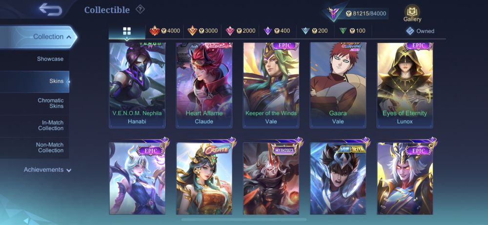 Продам аккаунт Mobile Legends, мобайл легендс mlbb, ml млбб