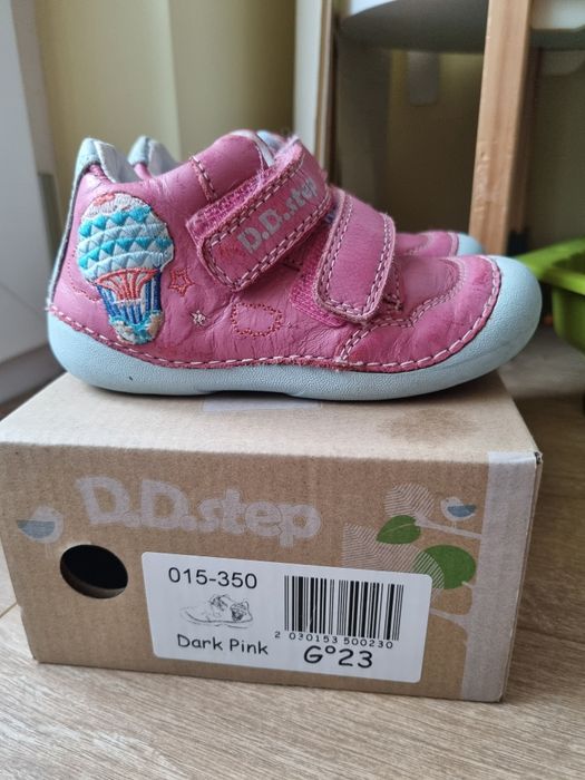 Кожени детски обувки ДДстеп ddstep 23 номер