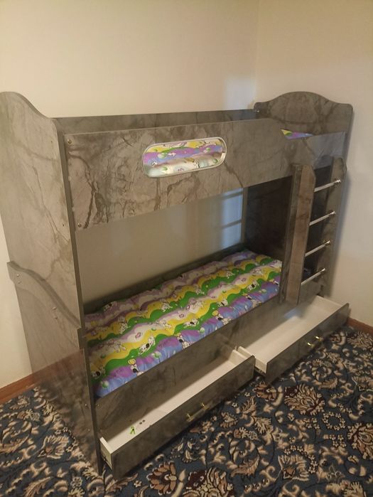 2 etaj krovat 2ga boʻlib ishlatsa ham boʻladi