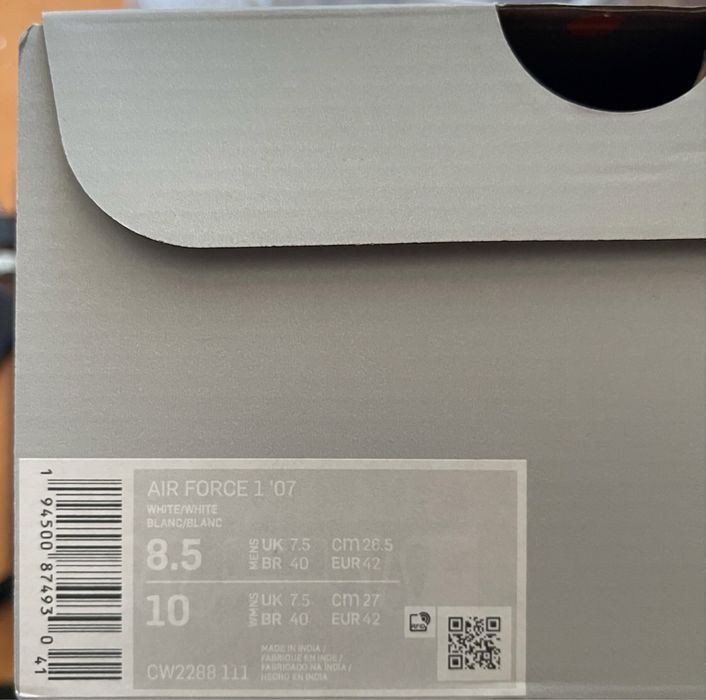 Airforce 1 alb originali
