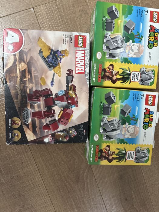 Лего Марио и марвел