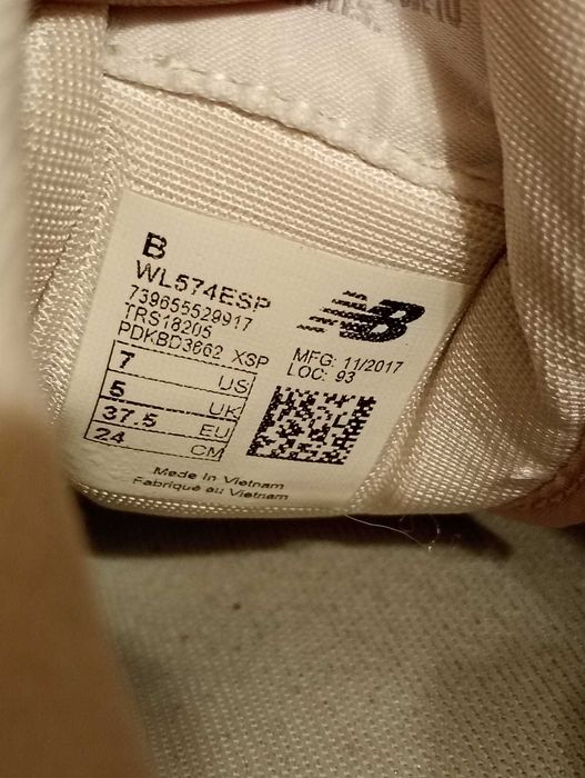 Adidași New Balance nr.37,5