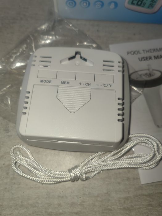 termometru digital wireless pentru piscină, model FJ3385