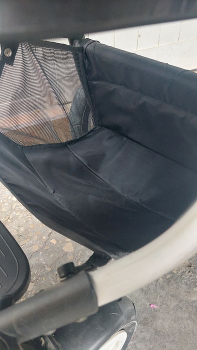 Бебешка количка Амелис 2в1 Про плюс чанта в сиво